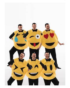 Fato Emoji Emoticons Homem Tamanho M/L para Carnaval o Halloween 92101 | A Casa do Carnaval.pt