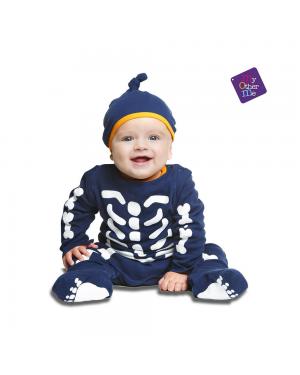 Fato Esqueleto Bebé para Carnaval
