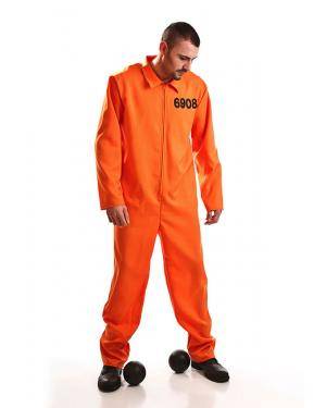 Fato Guantanamo prisioneiro Tamanho M/L para Carnaval o Halloween 91385 | A Casa do Carnaval.pt