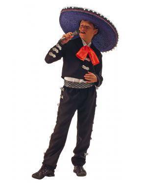 Fato Mexicano Mariachi Tamanho 8 a 10 Anos para Carnaval o Halloween 91315 | A Casa do Carnaval.pt