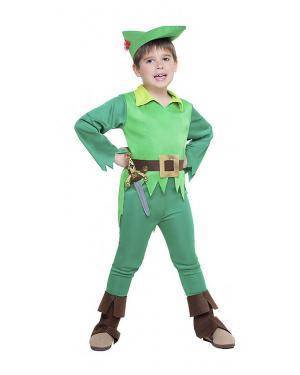 Fato Peter Pan 3-4 Anos para Carnaval