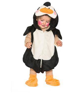Fato Pinguim Bebé de 1-2 anos, Loja de Fatos Carnaval, Disfarces, Artigos para Festas, Acessórios de Carnaval, Mascaras, Perucas 261 acasadocarnaval.pt