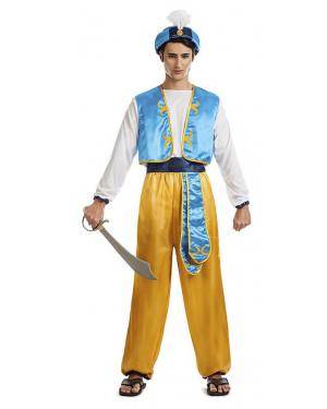 Fato Sultão Aladino Tamanho S para Carnaval