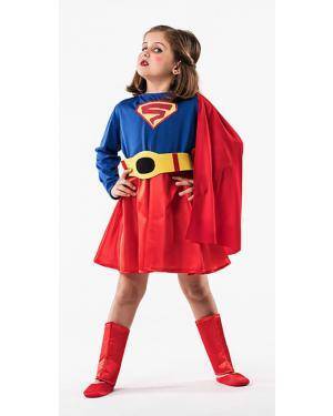 Fato Super Mulher Criança 5-7 Anos para Carnaval o Halloween 92116 | A Casa do Carnaval.pt